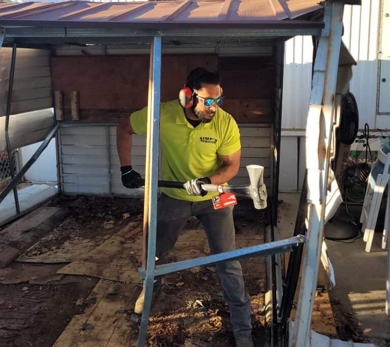 Shed Removal and Shed Demolition